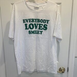 Sandro White Oversize T-Shirt